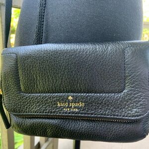 Kate Spade Black Crossbody Bag Leather